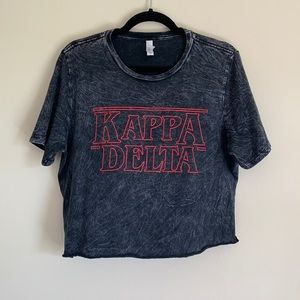 Cropped Kappa Delta Tee